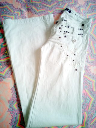 Pantalón Colombiano Blanco