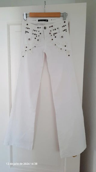 Pantalón Colombiano Blanco