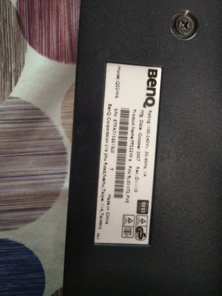 Monitor Benq Negro/Plateado