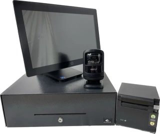 JUEGO COMPLETO TPV HP G1 EN 1 PANTALLA tactil