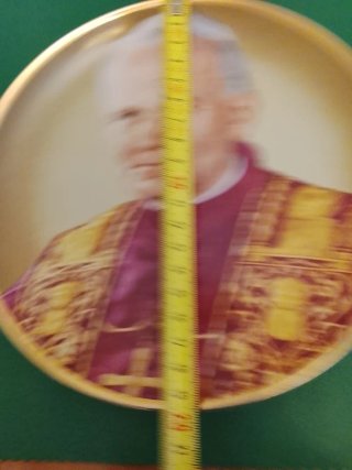 Plato decorativo Papa Juan Pablo II