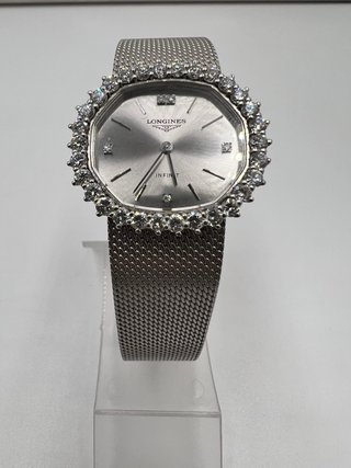 Reloj Longines Oro Blanco Diamantes