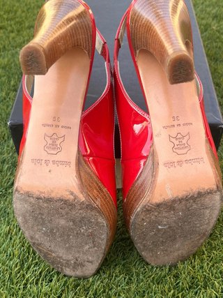 Bimba y Lola Charol Rojo Talla 36