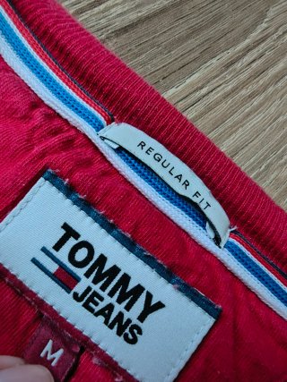 Camiseta Tommy Jeans Roja Hombre
