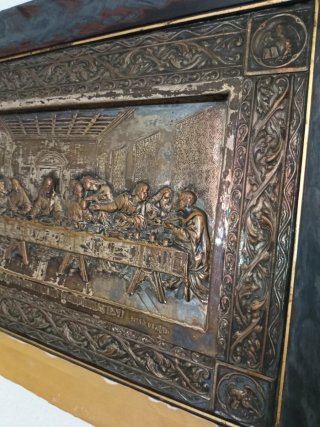 Cuadro La Última Cena antiguo
