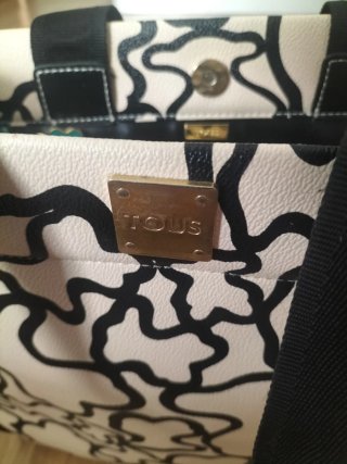 Bolsa Tous Blanca y Negra