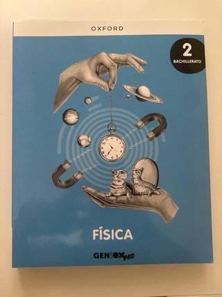 Libro fisica 2 Bachillerato oxford