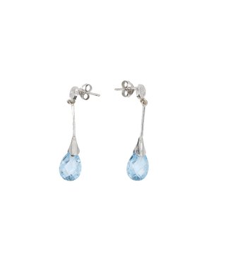 049-04-00194 Pendientes Oro Blanco 18K