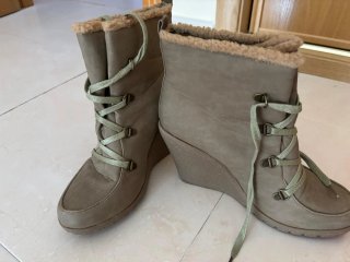 Botas invierno cuña mujer talla 39