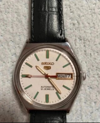 Reloj Seiko Automático Plata/Blanco