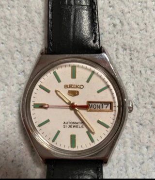 Reloj Seiko Automático Plata/Blanco