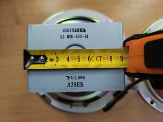 2 Subwoofers Aiwa 6.5 pulgadas
