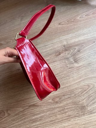 Bolso rojo charol Shein