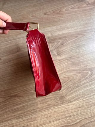 Bolso rojo charol Shein