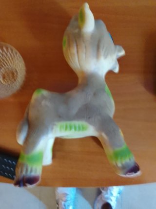 Muñeco goma antiguo