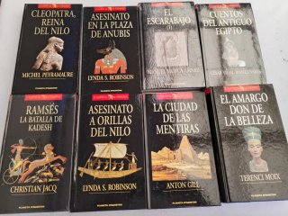 Coleccion Novela Histórica de Egipto. Planeta Agos