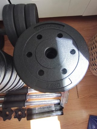 Set de Pesas 50kg Combinables