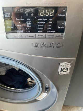Lavadora LG Direct Drive 9kg