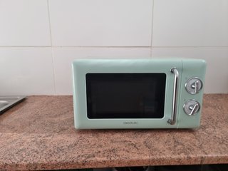 Microondas Retro Mint