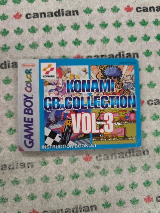 Konami GB Collection Vol. 3 Game Boy Color