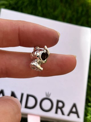 Charm Stitch Disney Pandora Plata Morado