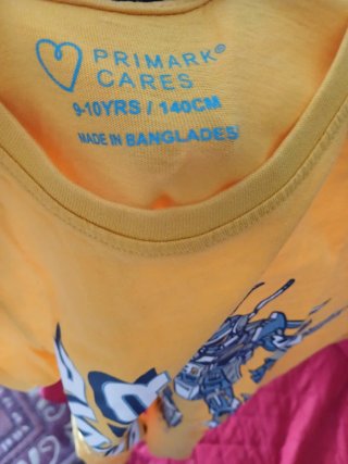 Camiseta niño robot Game Over talla 9-10 (140 cm)