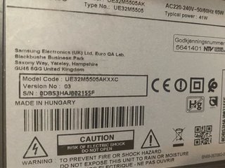 Piezas Samsung UE32M5505AKXXC