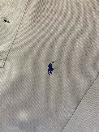 Polo Ralph Lauren Manga Larga Beige vintage retro