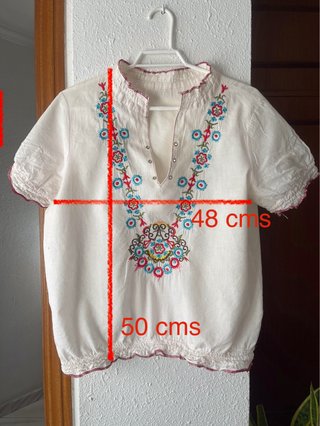 Blusa fresquita bordada