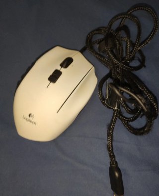Ratón Logitech G600 Blanco