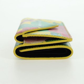 BALENCIAGA Paper Mini Wallet Trifold Leather
