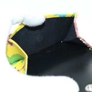 BALENCIAGA Paper Mini Wallet Trifold Leather