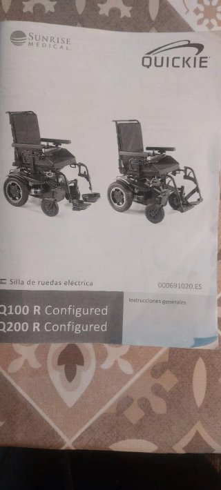 Silla de ruedas eléctrica QUICKIE