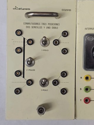 Conmutador Distesa CO2S1D + Interruptor TFP X2