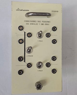 Conmutador Distesa CO2S1D + Interruptor TFP X2