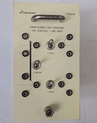 Conmutador Distesa CO2S1D + Interruptor TFP X2