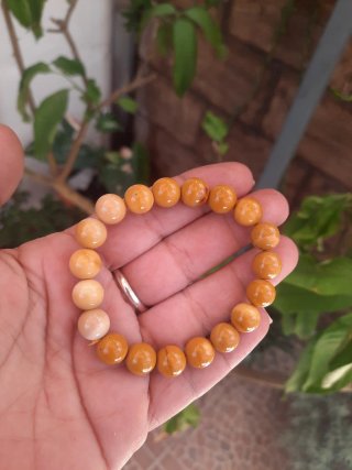 Pulsera de Mokaita y Aventurina