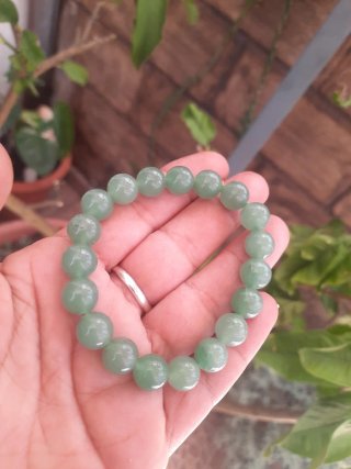 Pulsera de Mokaita y Aventurina