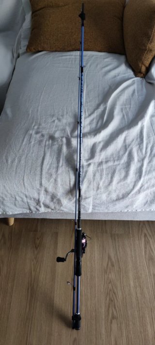 Caña Shimano Technium + Carrete Okuma