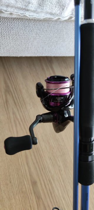 Caña Shimano Technium + Carrete Okuma