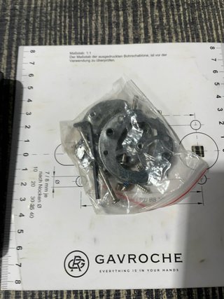 Juego de manillas para puertas Gavroche
