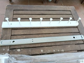 Perchero Ikea 8 colgantes  metal