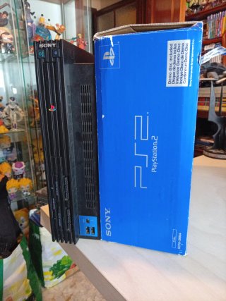 Consola Sony PS2 FAT Negra