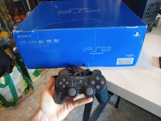 Consola Sony PS2 FAT Negra