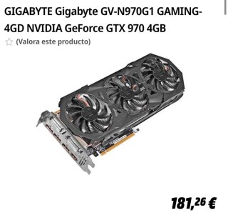 Gigabyte GV-N970G1 GTX 970 4GB