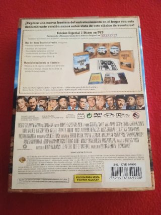 DVD La Conquista del Oeste (3 discos)