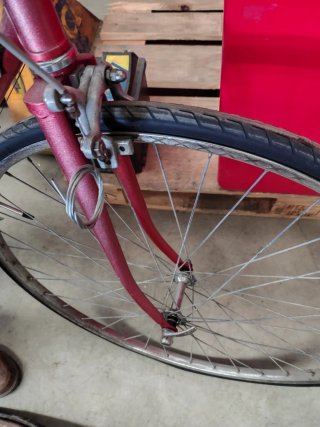 Bicicleta Retro Roja