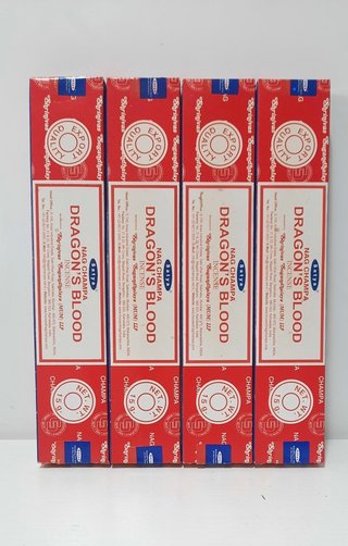 4 Cajas Incienso Sangre de Dragón