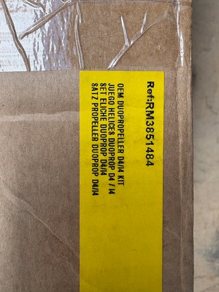 Kit Hélices Volvo D4 I4 3851484