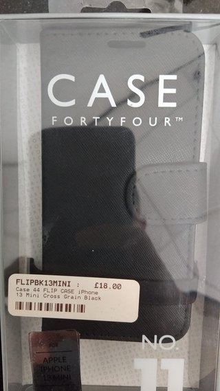 Funda Flip iPhone 13 Mini Negra